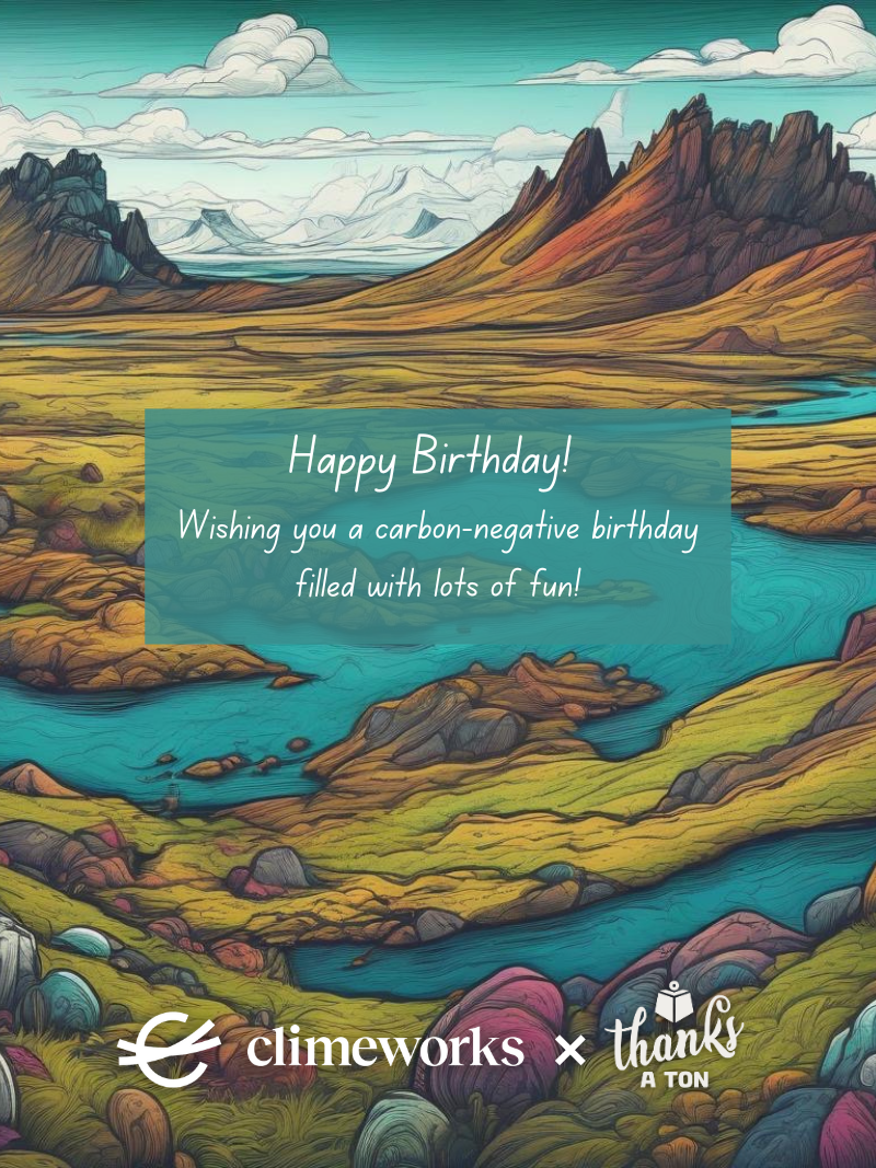 Carbon Negative Birthday