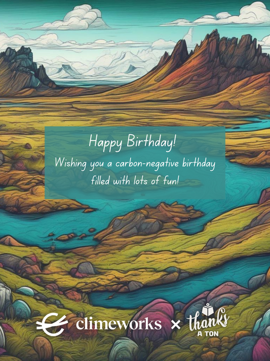 Carbon Negative Birthday