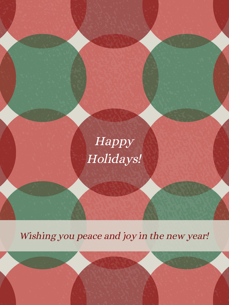 Happy Holidays 2
