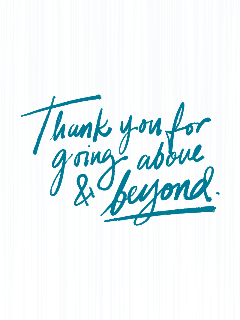 Above & Beyond (Teal)