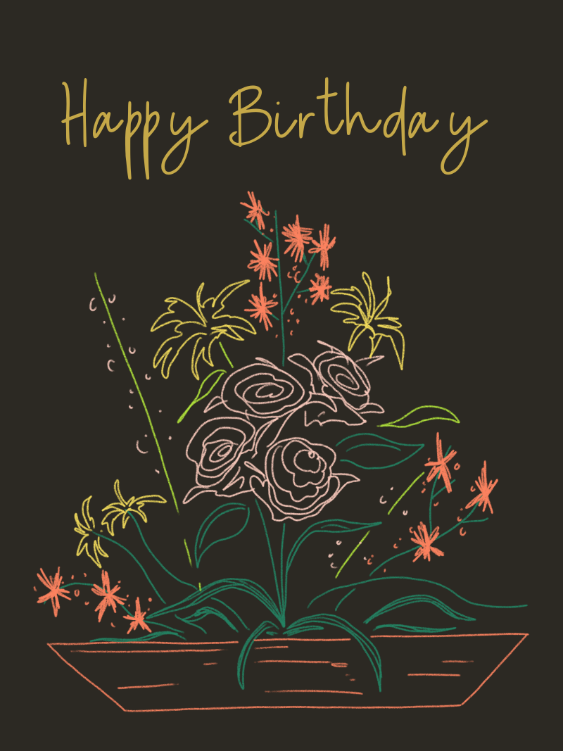 Blooming Birthday