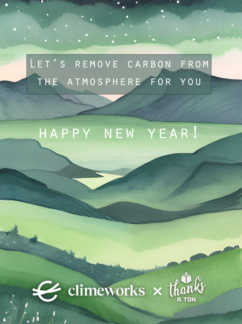 New Year Let's Remove Carbon