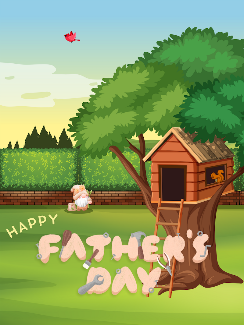 Father's Day Yard Work