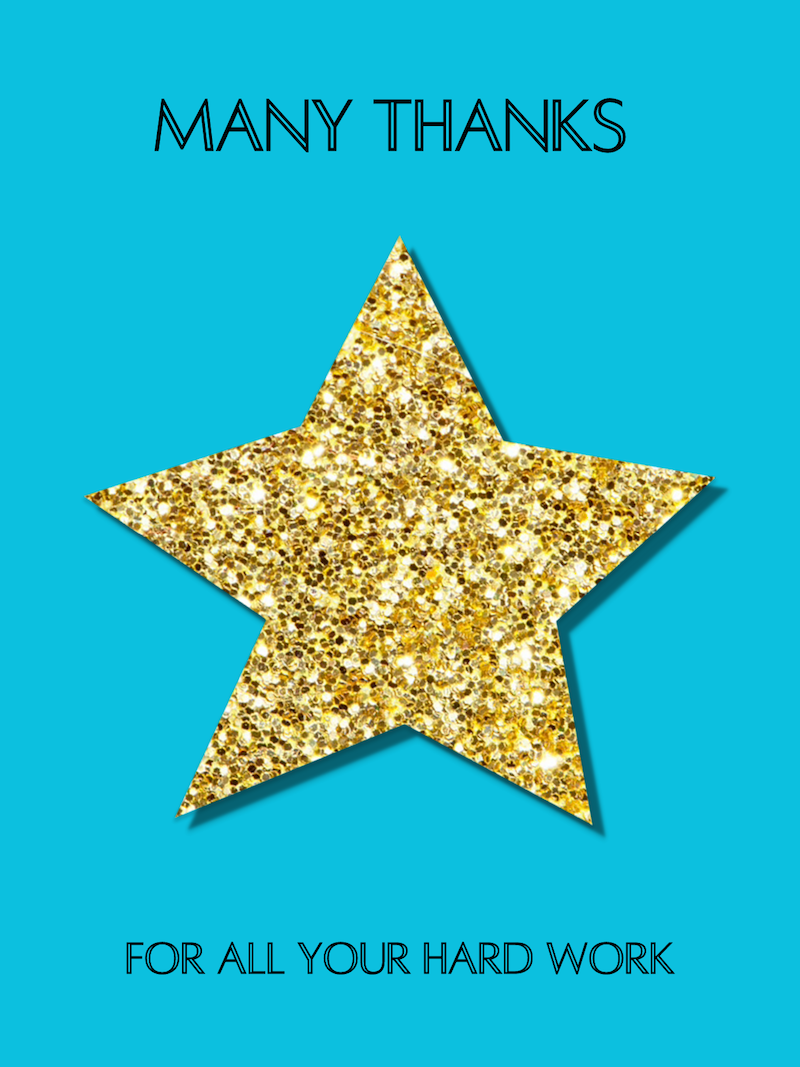Gold Star Appreciation