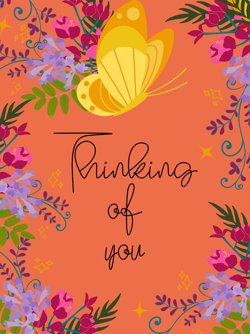 Thinking of You Butterfly