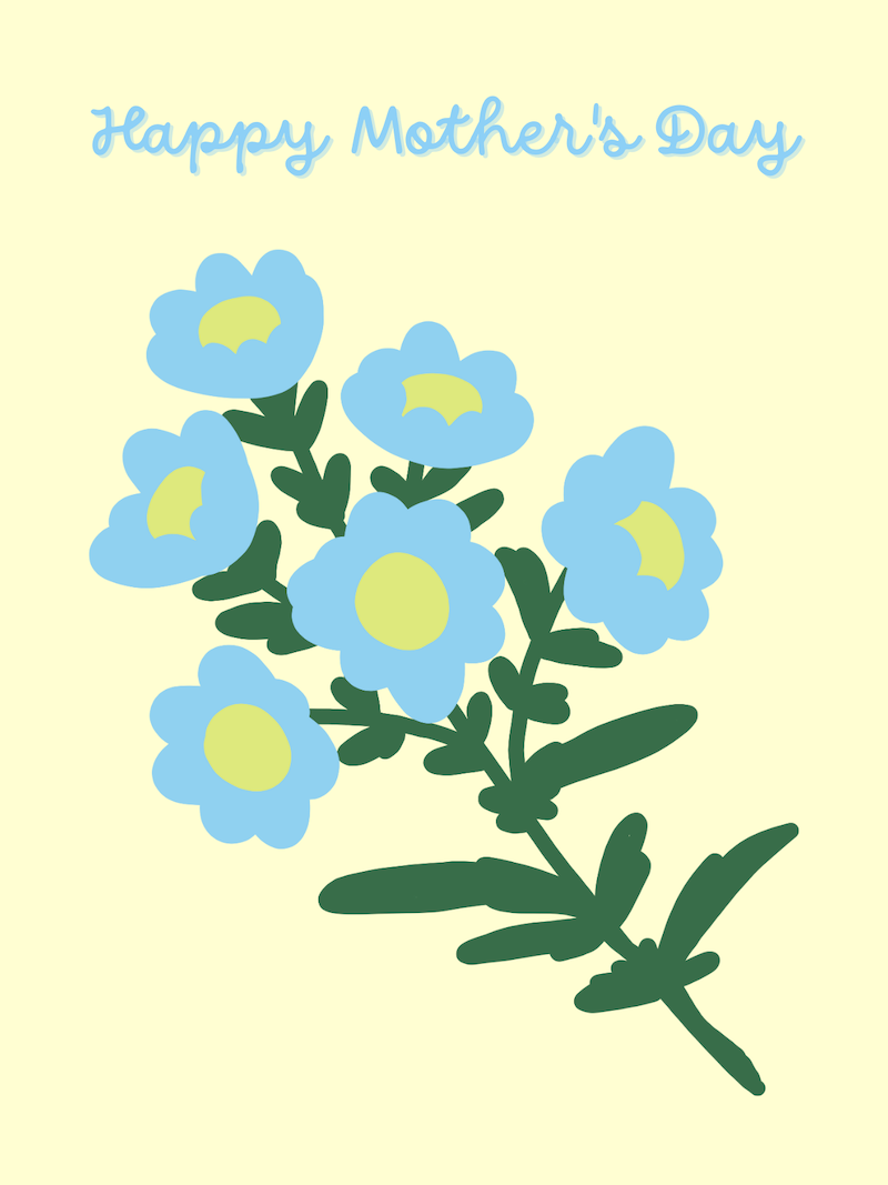 Forget-Me-Not Bouquet