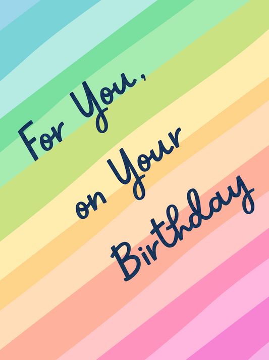 Birthday Rainbow