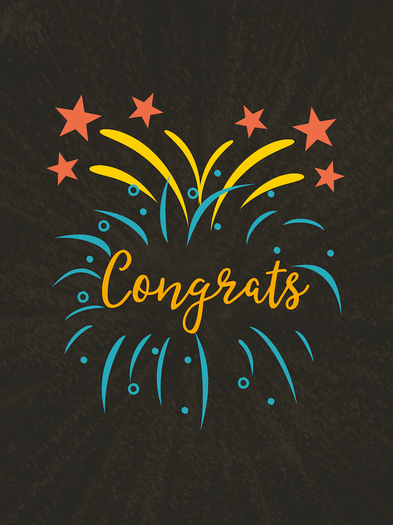 Congrats 1