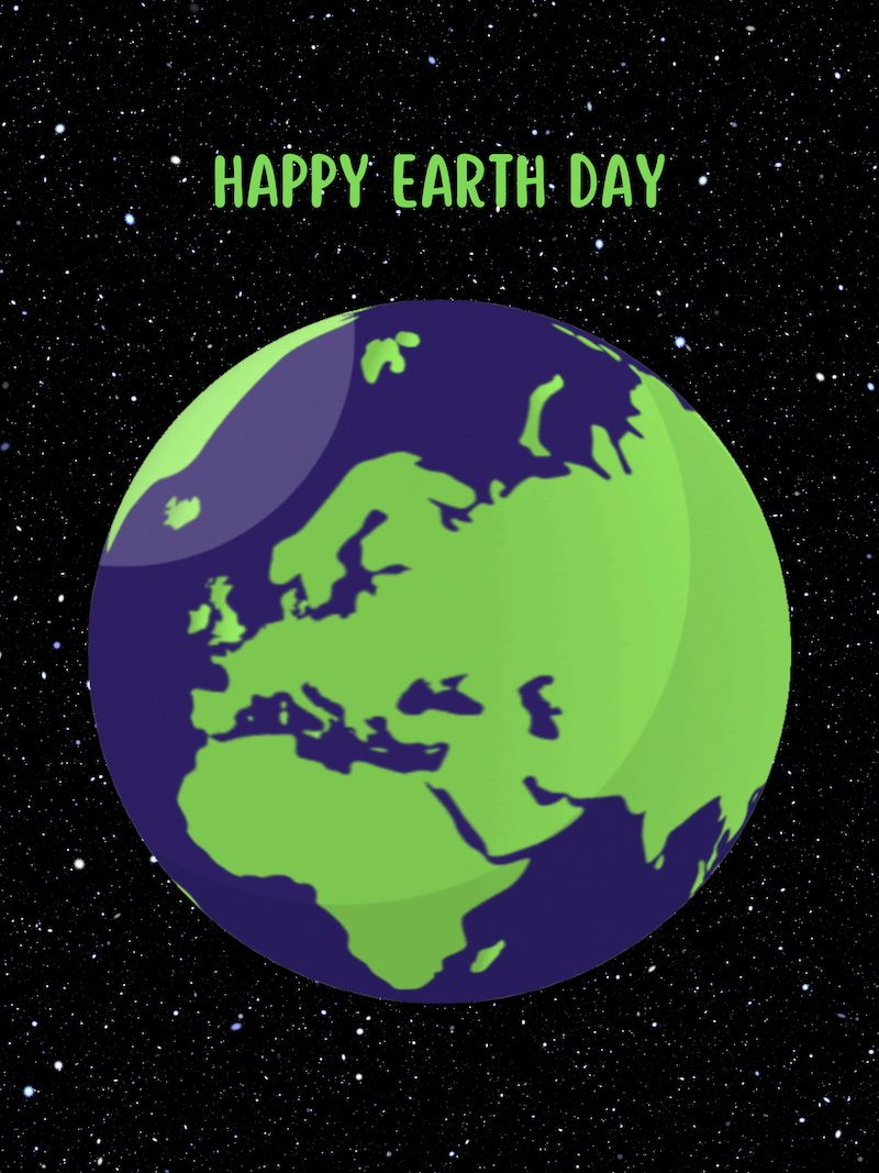 Spinning Earth Day