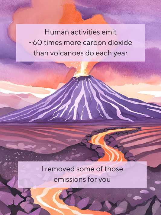 Volcanoes Don't Emit That Much CO₂