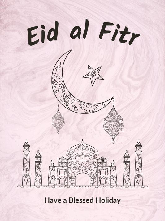 Eid Al-Fitr Blessed Holiday