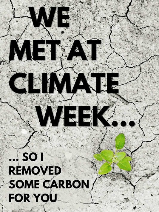 We Met at Climate Week