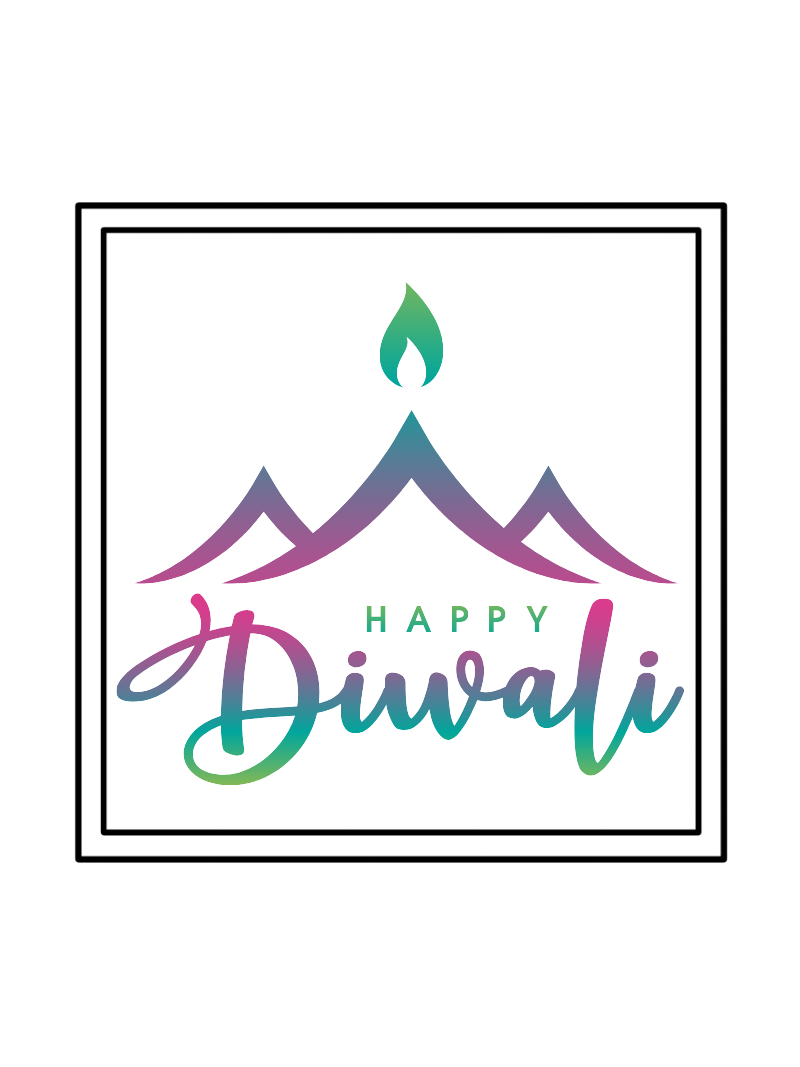 Diwali Mountain Flame