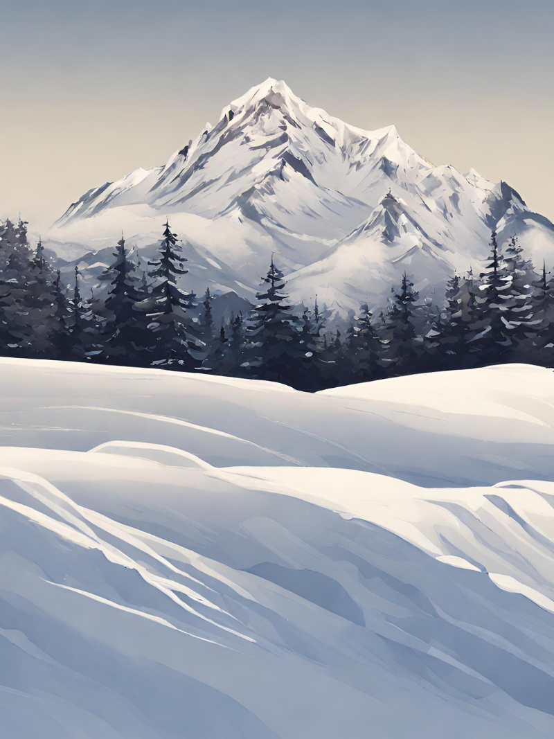 Snowy Mountain