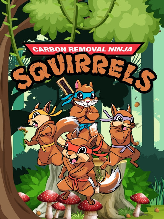 Teenage Mutant Carbon Squirrels