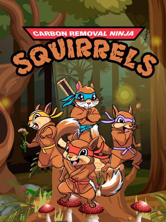 Teenage Mutant Carbon Squirrels