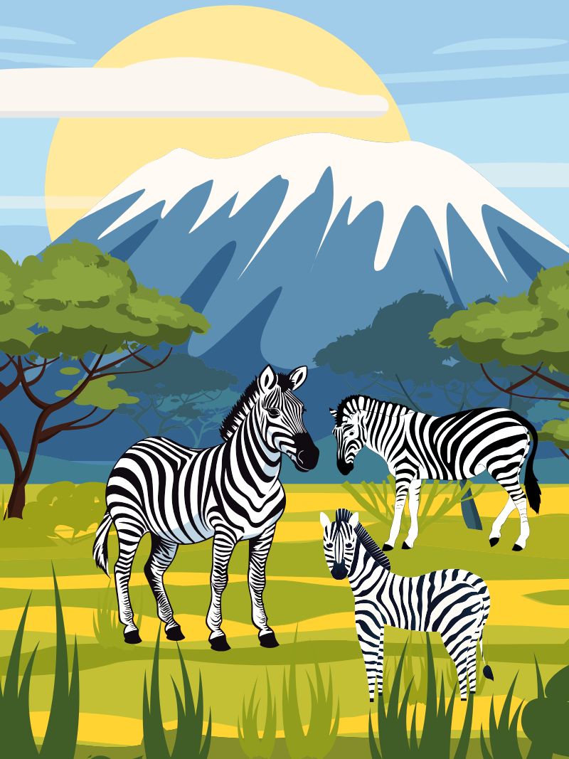 Zebra Herd